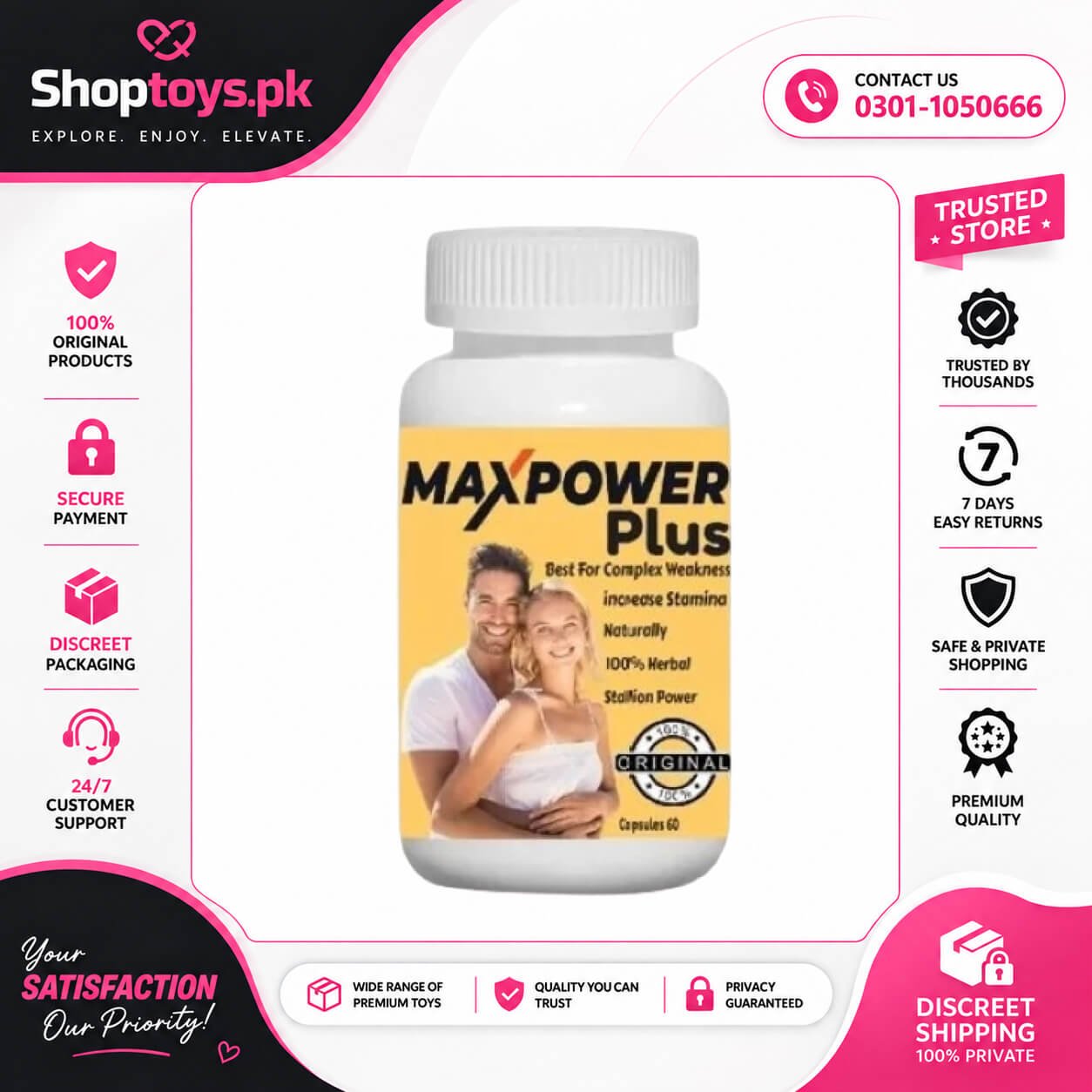 Max Power Plus Capsule in Pakistan