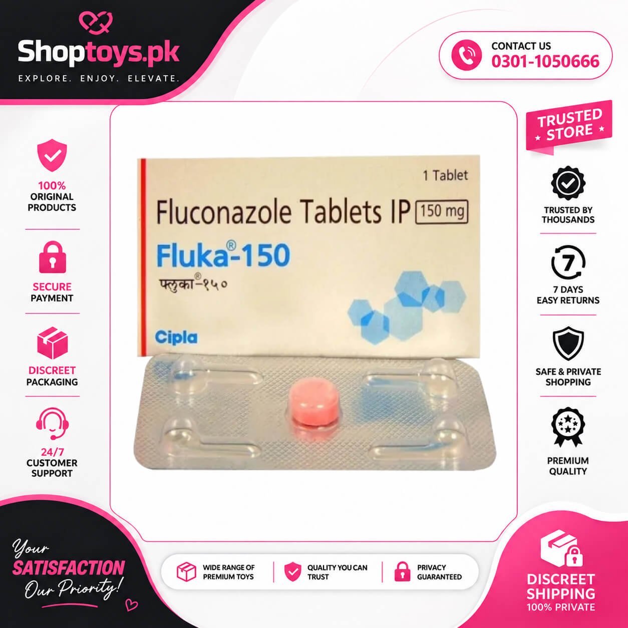 Fluconazole Tablets Ip 150mg Price In Pakistan