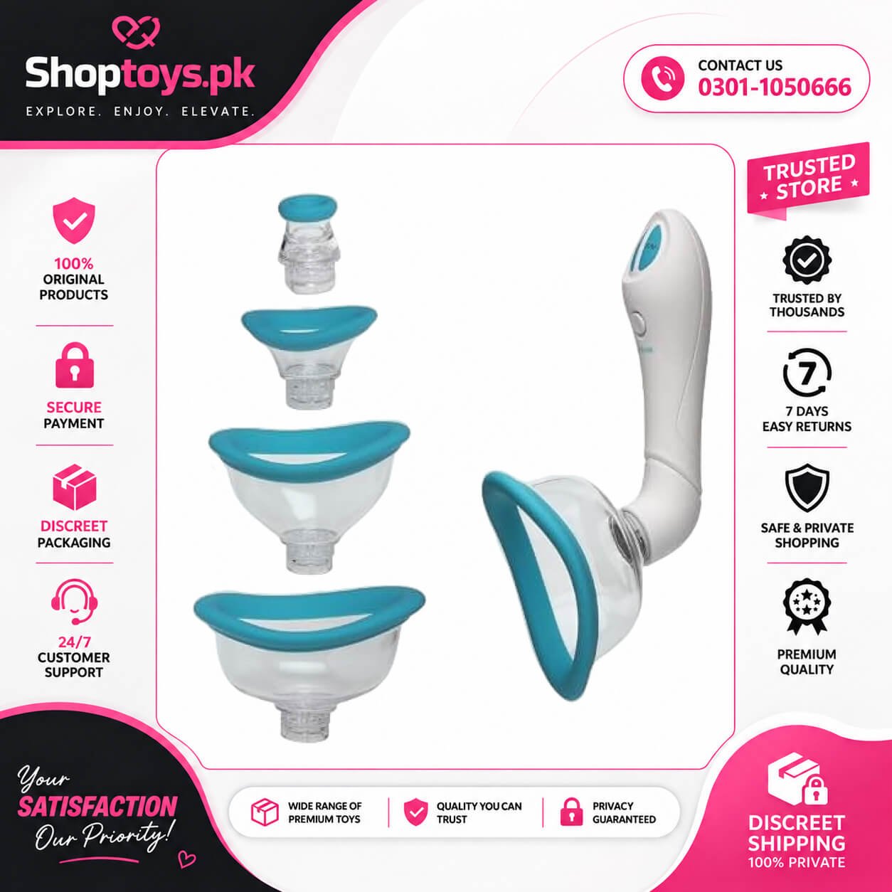 Doc Johnson Bloom - Intimate Body Pump In Pakistan