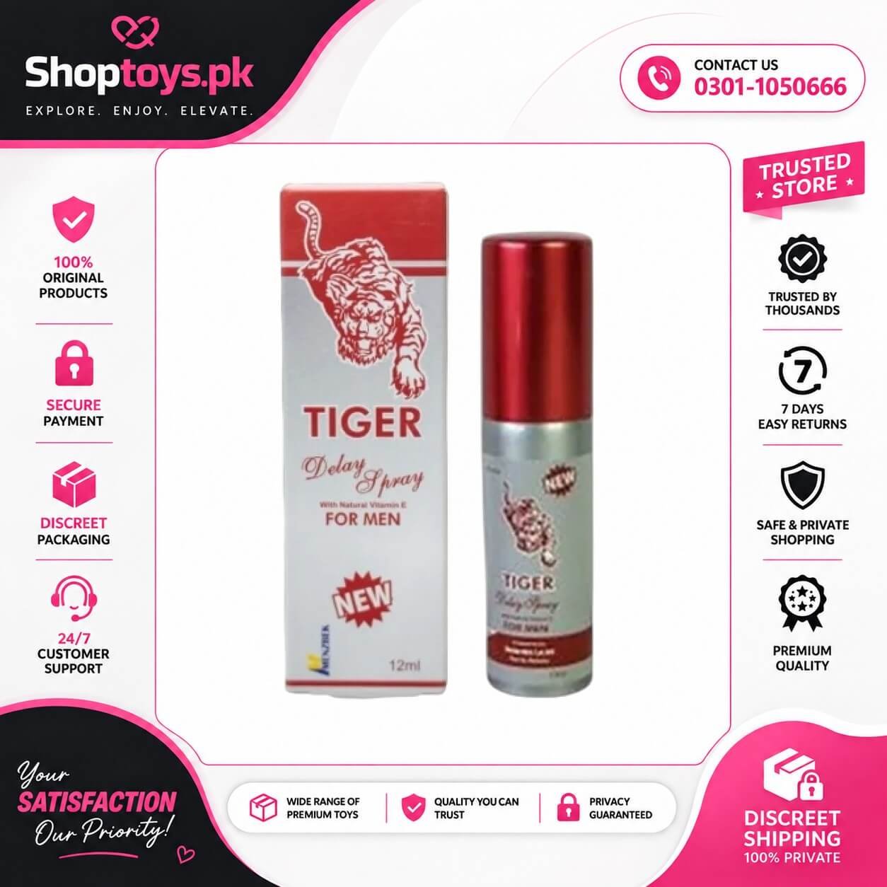 Tiger Delay Spray Price in Pakistan