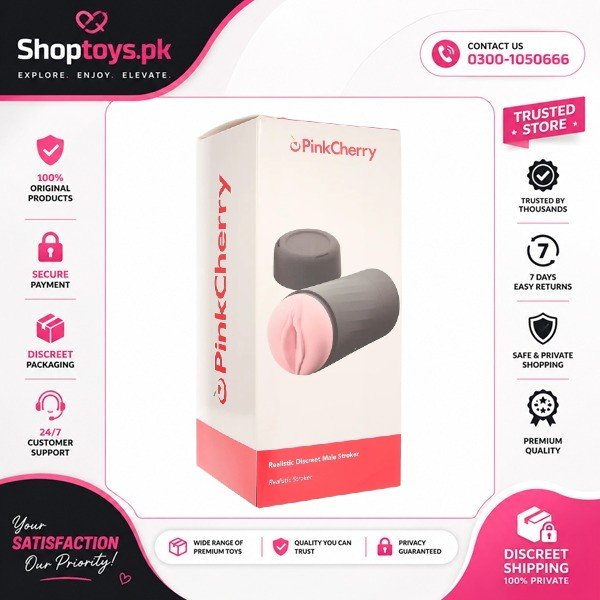 Pinkcherry Realistic Discreet Male Stroker In Pakistan