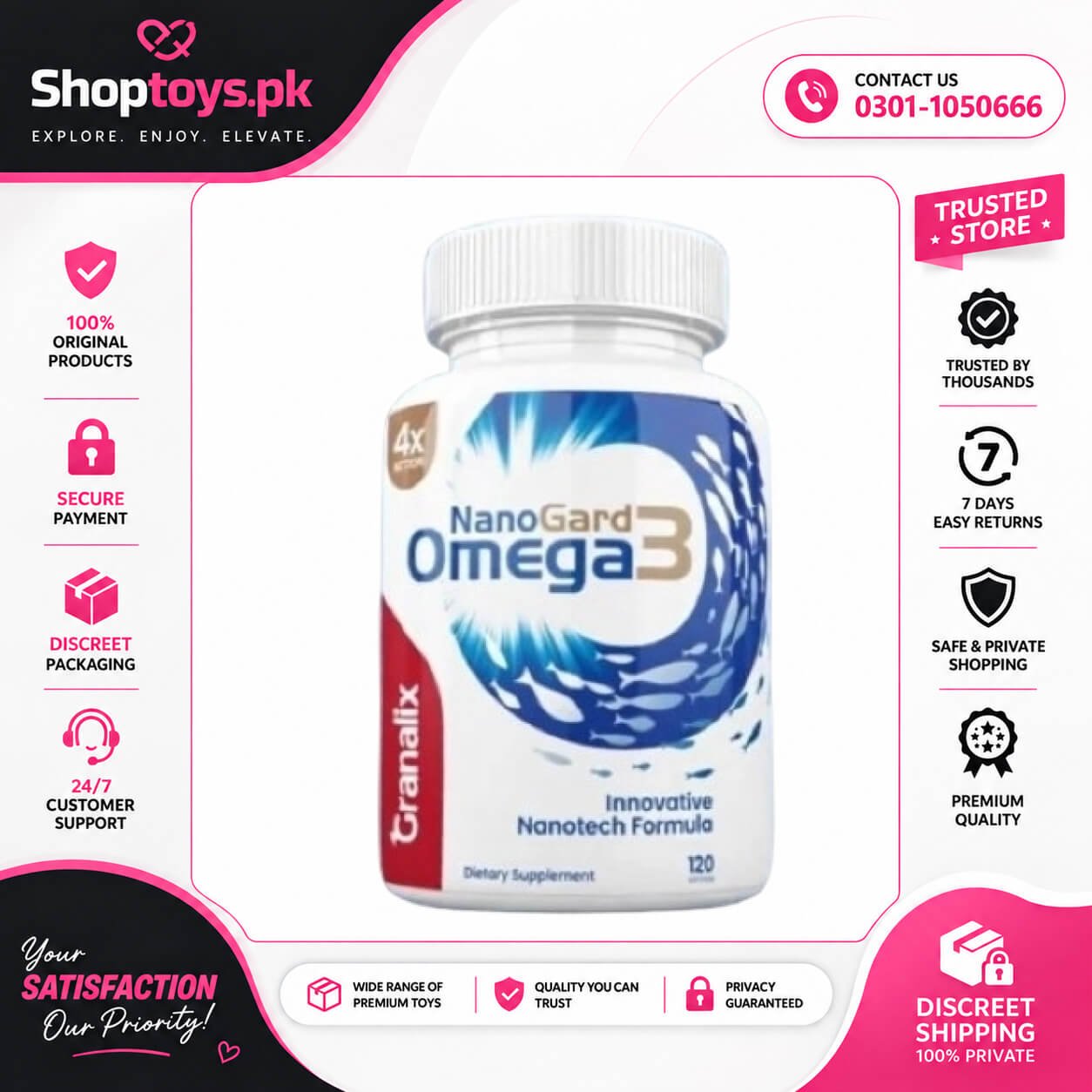 NanoGard Omega3 Fish Oil in Pakistan