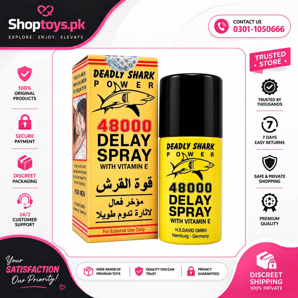 48000 Delay Spray With Vitamin In Pakistan