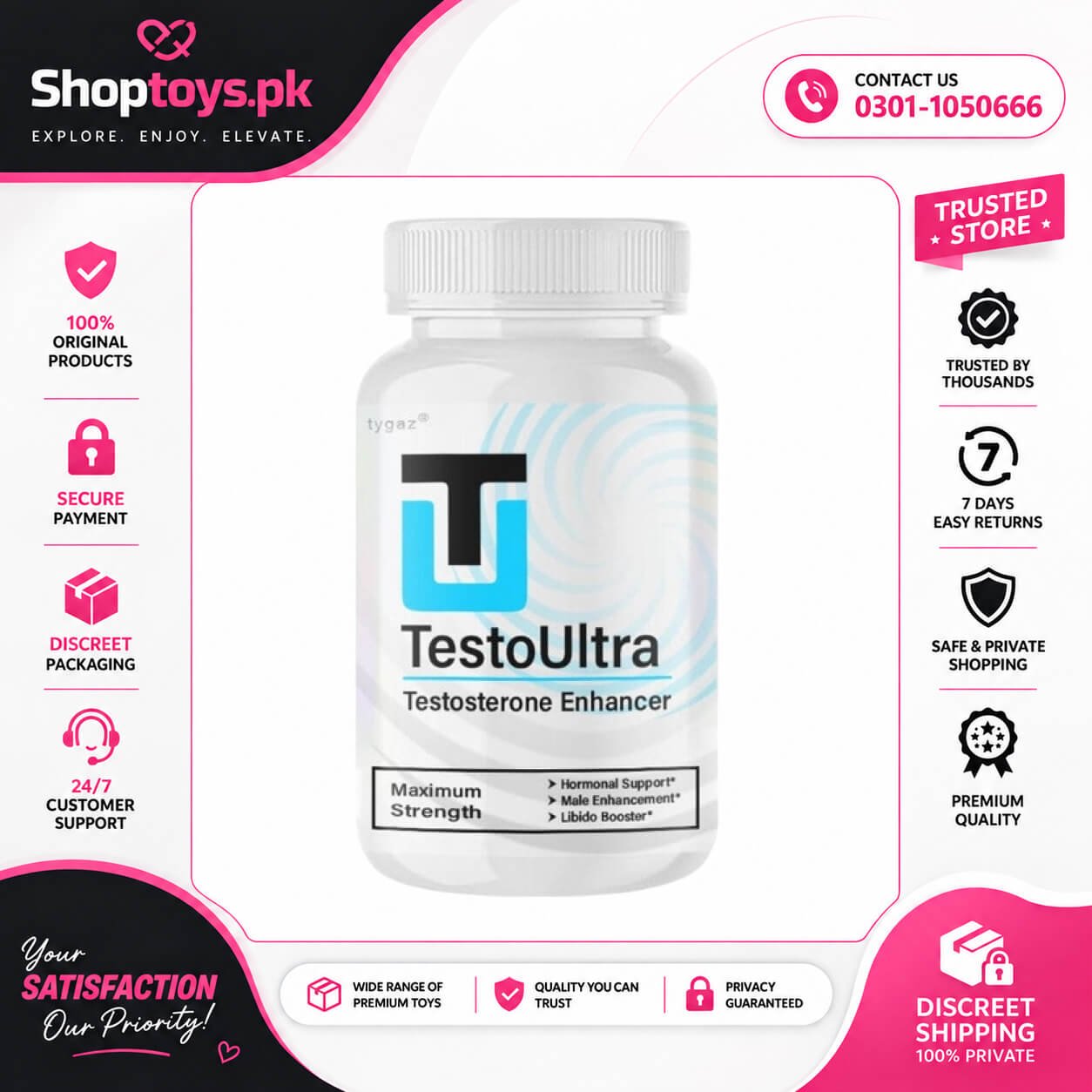 Best Result Testo Ultra Capsules In Pakistan