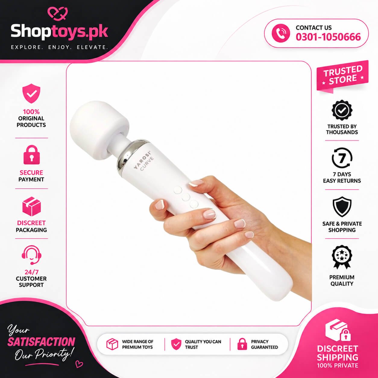 Yarosi Cordless Curve Therapeutic In Pakistan