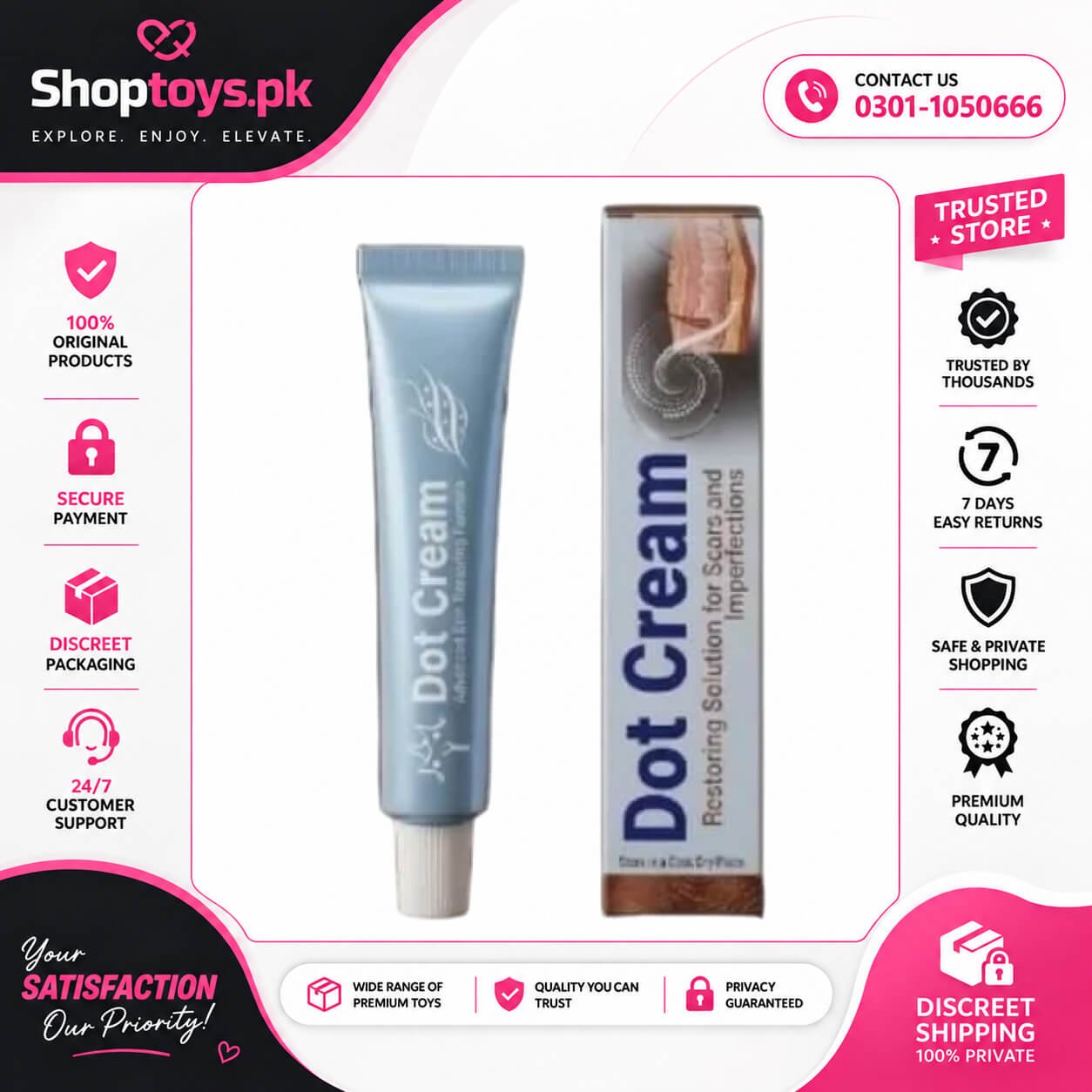 Dot Delay Cream Price in Pakistan