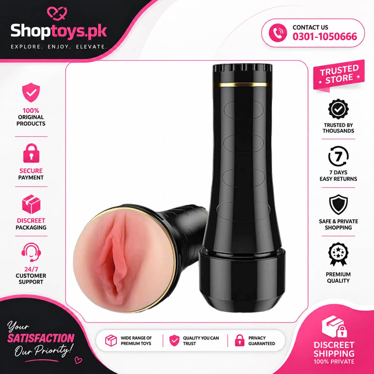 Tracy’s Dog Sam’s Realistic Male Masturbator Cup In Pakistan