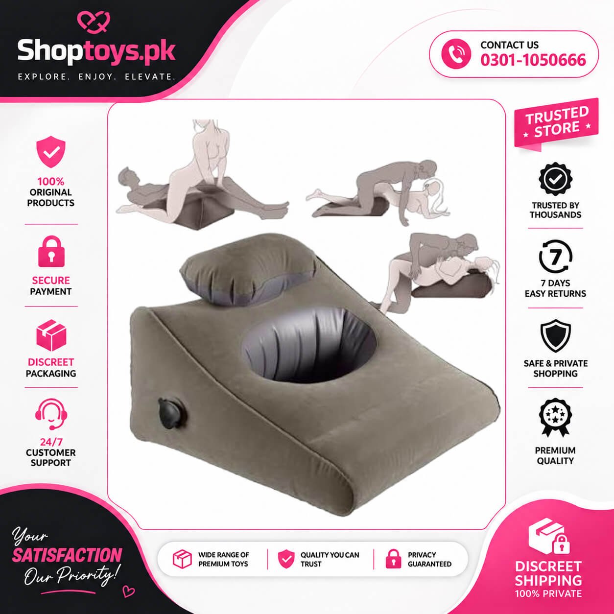 Sex Toys Adult Toys, Sex Pillow In Pakistan