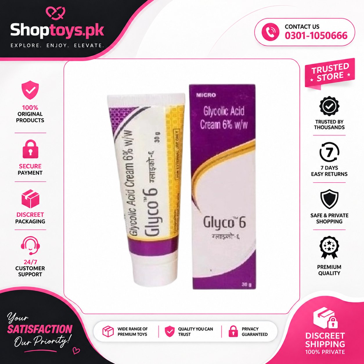 Glyco 6% Cream In Pakistan