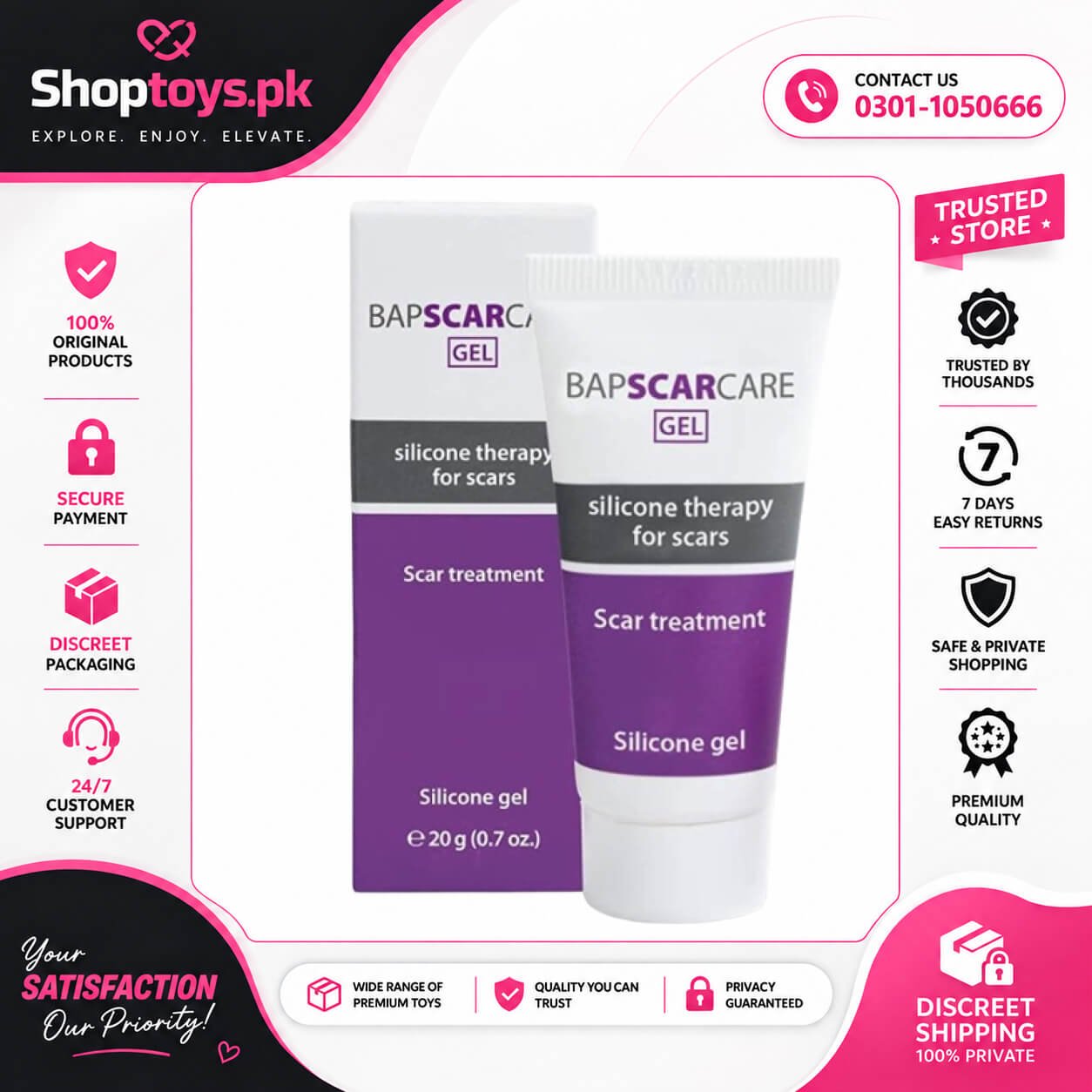 Bap Scarcare Gel In Pakistan