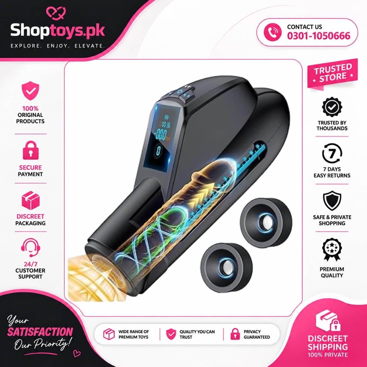 Electric Penis Pump Sex Toys Acumum In Pakistan