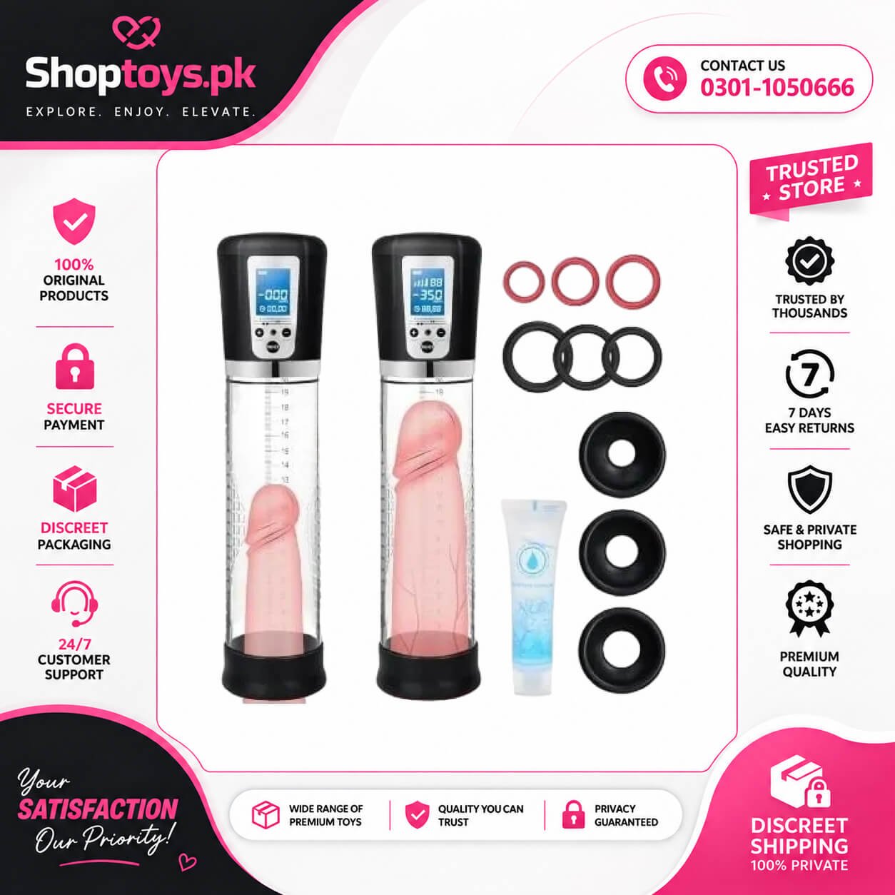 Male Penis Pump Sex Toys,Automatic In Pakistan
