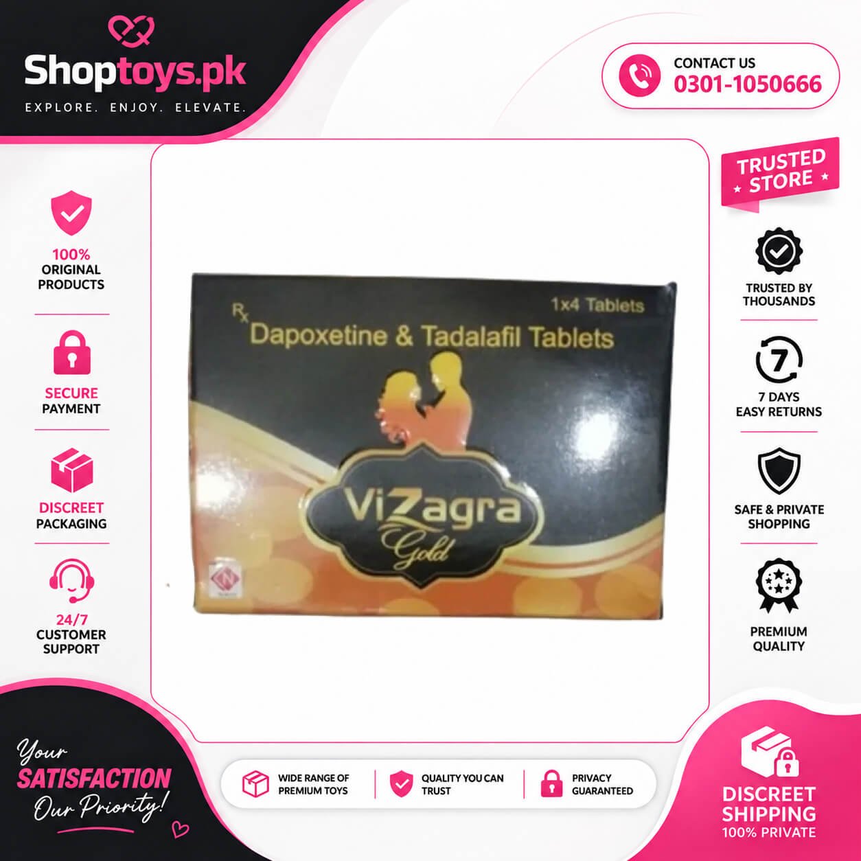 Vizagra Gold Tablets In Pakistan